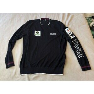 PGA Tour Golf Sweater Men’s Black Golfwear
